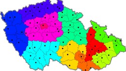 Kraje v České a Moravské republice
